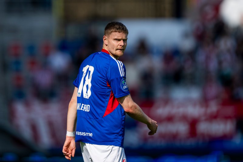 Simen Juklerød satte inn Vålerengas første scoring i Sandnes (Foto: Fredrik Varfjell / NTB)