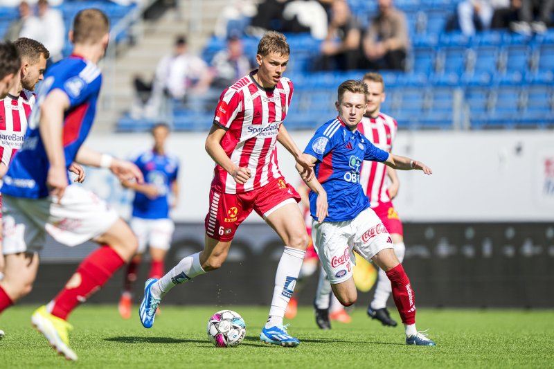 Stian Sjøvold starta cupkampen mot Tromsø (Foto: Fredrik Varfjell / NTB)