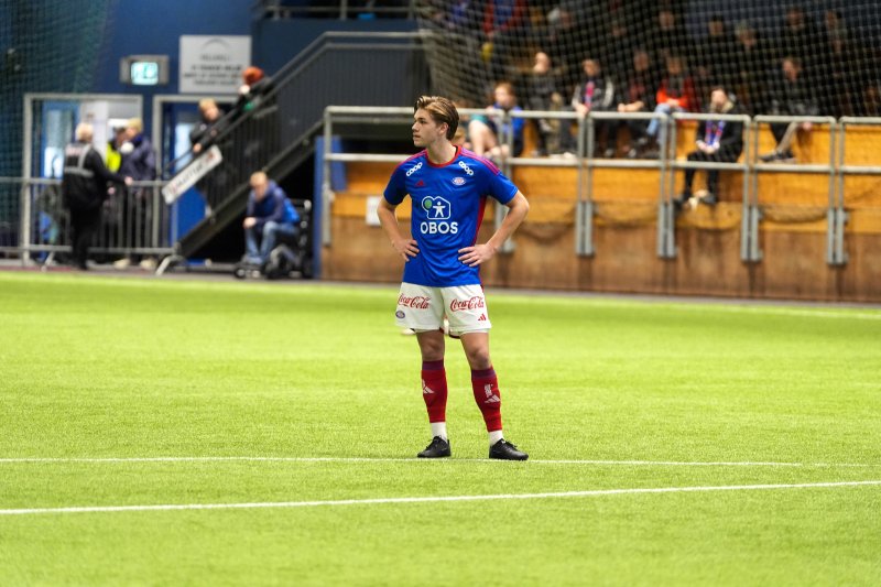 Mees Rijks åpna målkontoen for Vålerenga i onsdagens treningskamp i Marbella (Foto: Kim Erik Eriksen)