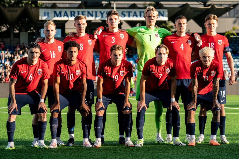 Magnus Sjøeng sto begge kampene for U21-landslaget på forrige samling (Foto: Annika Byrde / NTB)